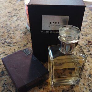 RARE and DISCONTINUED Abercrombie & Fitch Ezra Eau de Perfume FULL SIZE 3.4 fl o